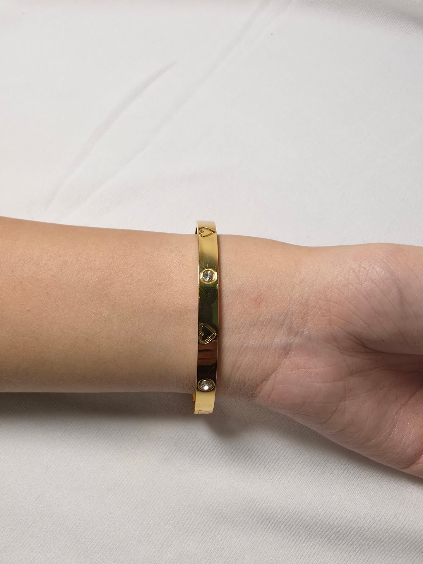 Aurora Heart Bangle