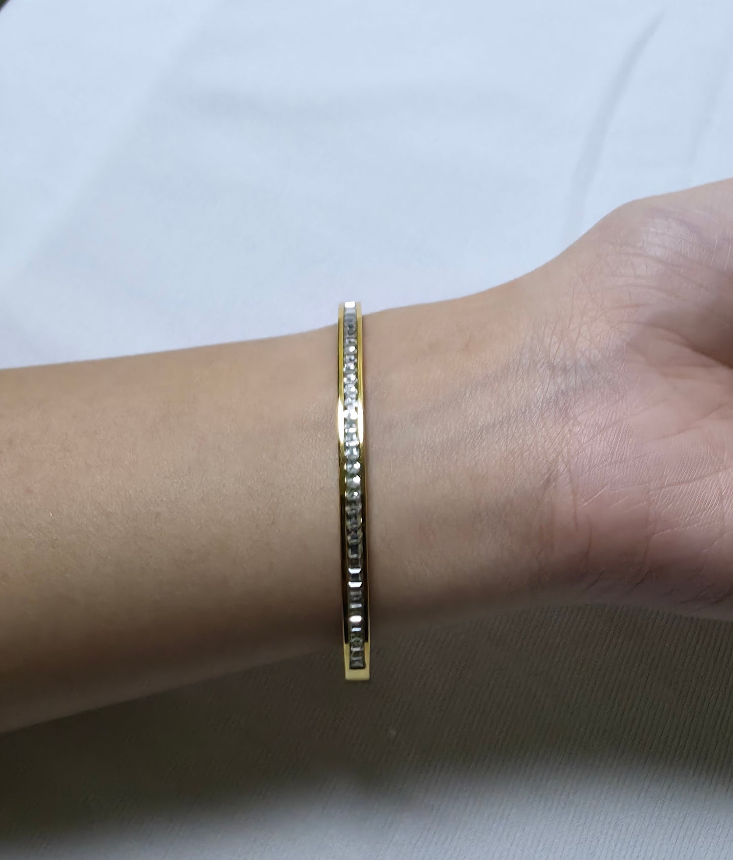 Rose Gold Crystal Bracelet
