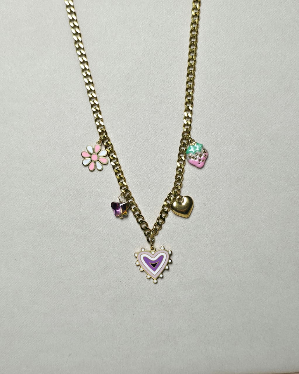 Cupcake Charms Necklace