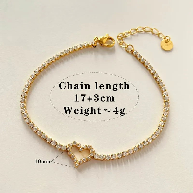 Heart Line Bracelet