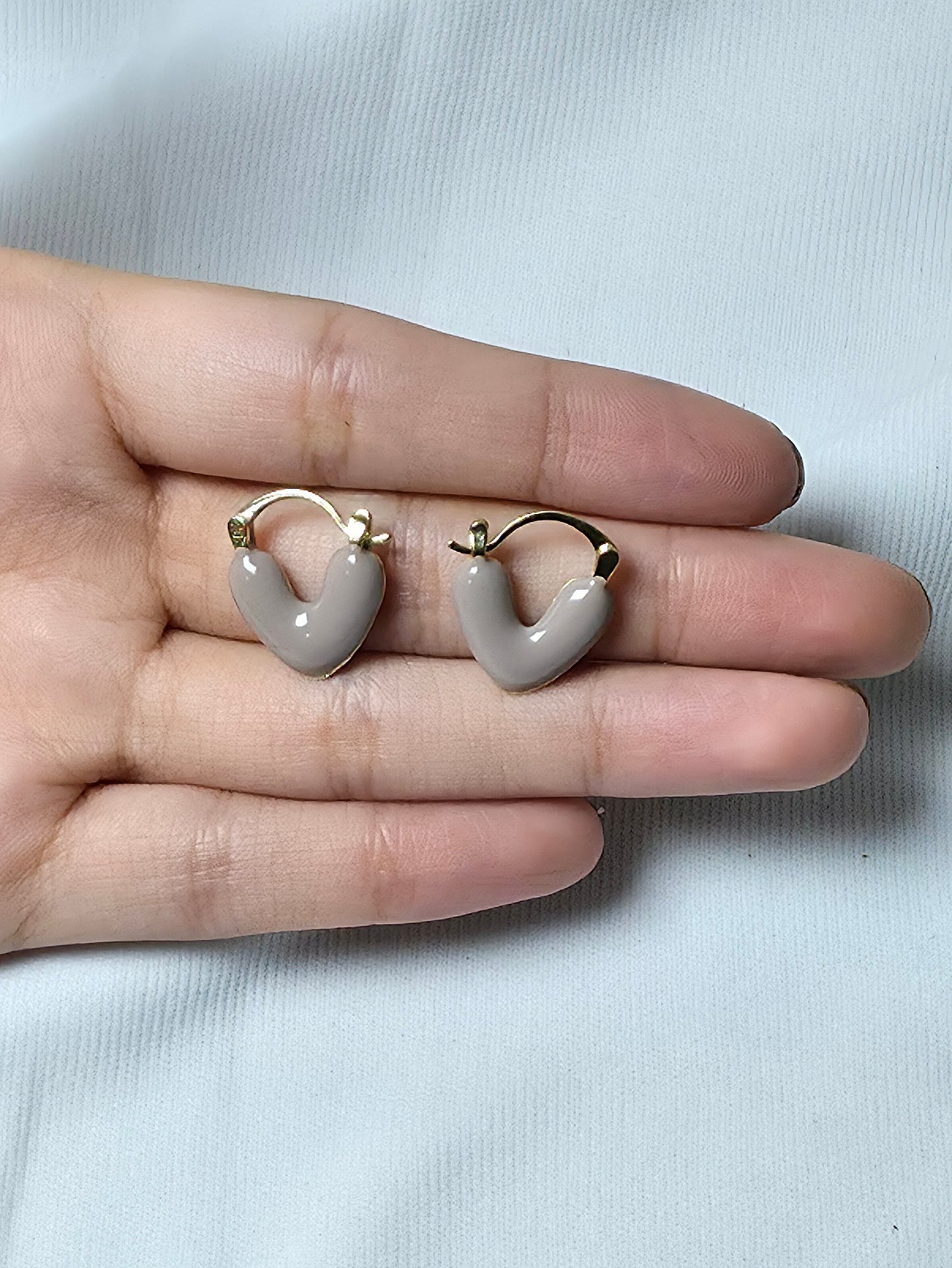 Pastel Heart Earrings
