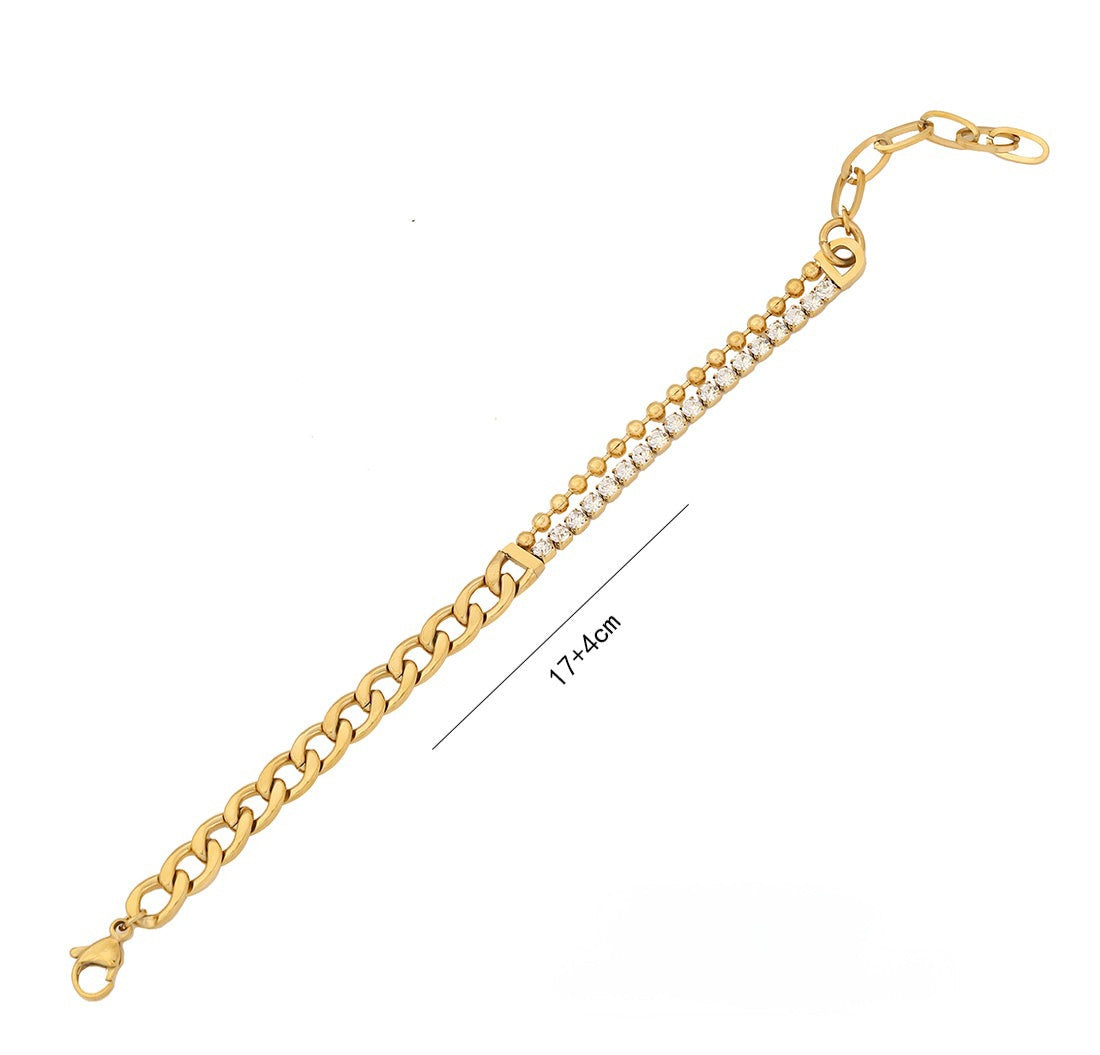 Gleam Cuban Bracelet