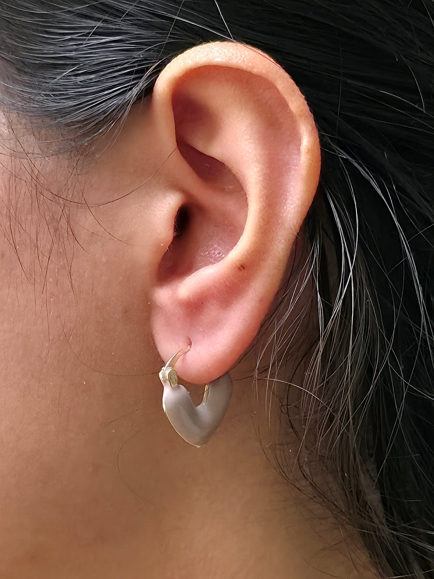 Pastel Heart Earrings