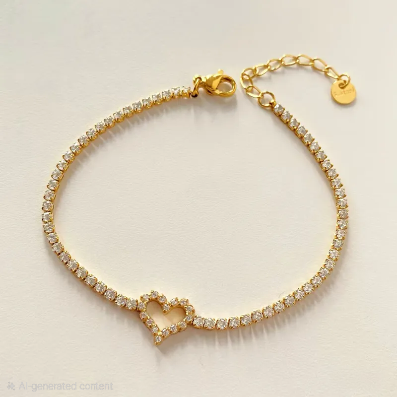 Heart Line Bracelet