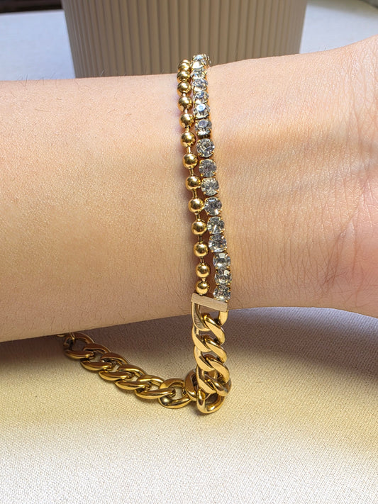 Gleam Cuban Bracelet