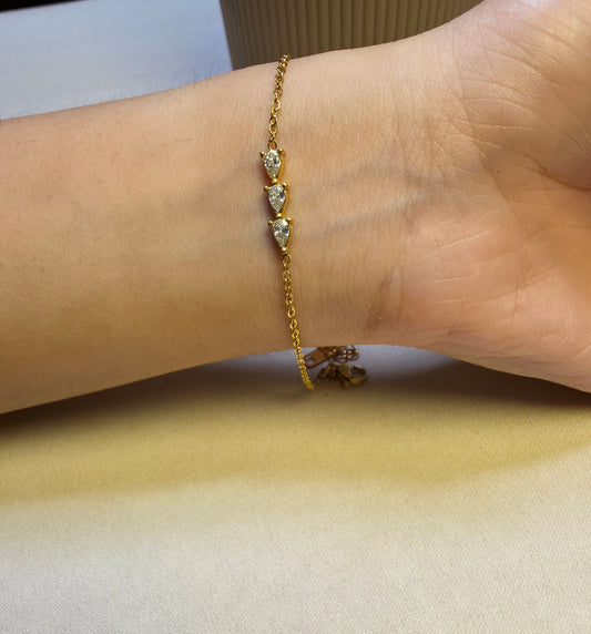 Dew Drop Chain Bracelet