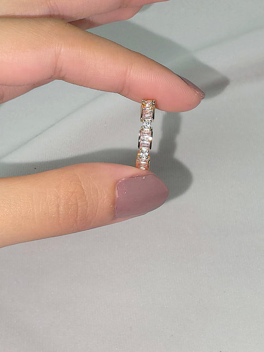 Blush Pink Eternity Ring