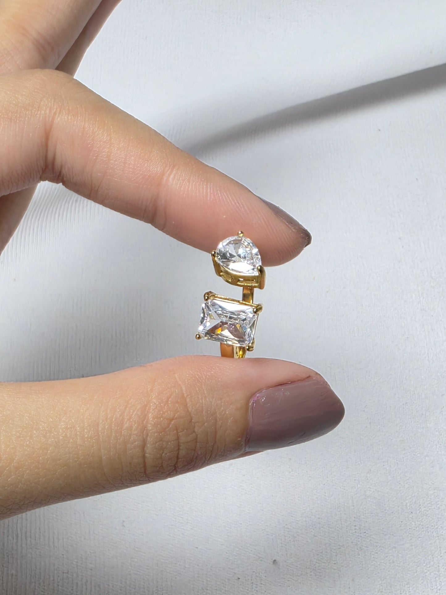 Golden Duet Ring