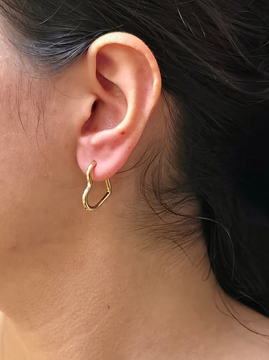 Heartloop Earrings