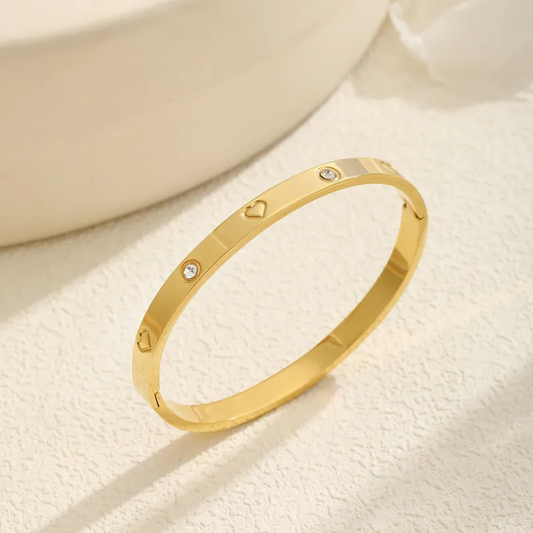 Aurora Heart Bangle