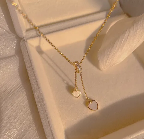 Barrel Heart Bling Necklace