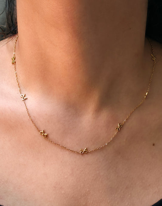 Butterfly Studded Chain